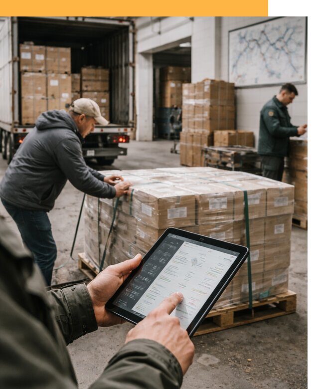 Международные перевозки через третьи страны от 12120 руб