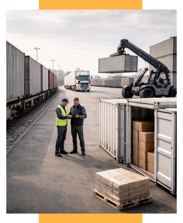 Международные мультимодальные перевозки от 45450 р. | СетСервис-Мнч