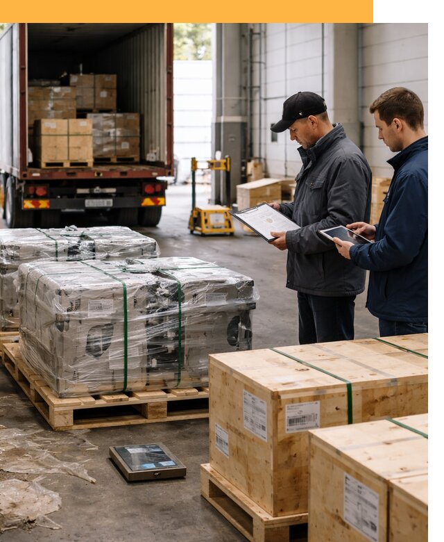 Доставка промышленного оборудования из Китая под ключ от 45450 руб