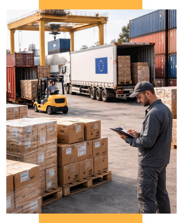 Доставка грузов из Европы от 12120 р., логистика СетСервис-Мнч