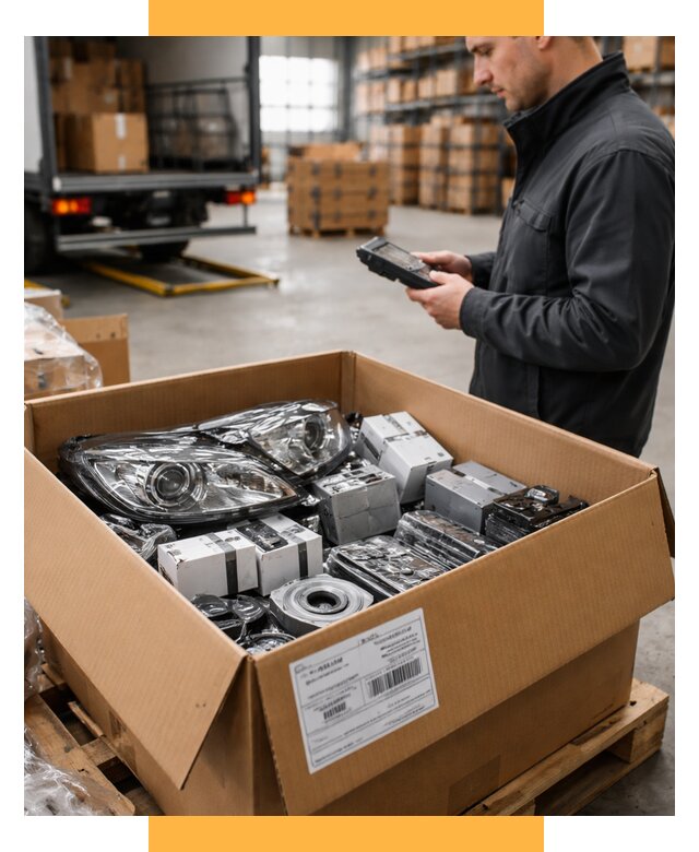 Доставка автозапчастей из Европы под ключ от 12625 р. | СетСервис-Мнч