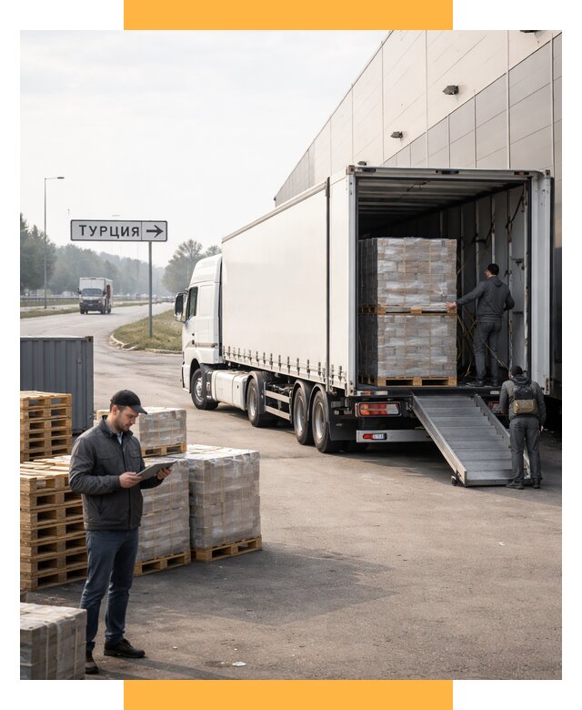 Автоперевозки и доставка фурой из Турции от 121200 р. | СетСервис-Мнч