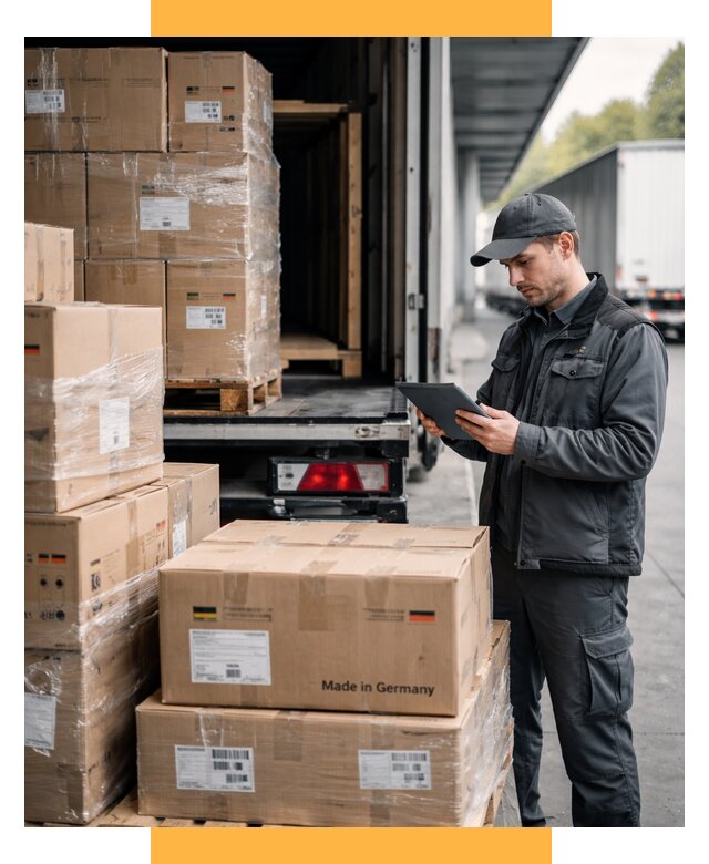 Доставка грузов из Германии от 45450 р. быстро - СетСервис-Мнч