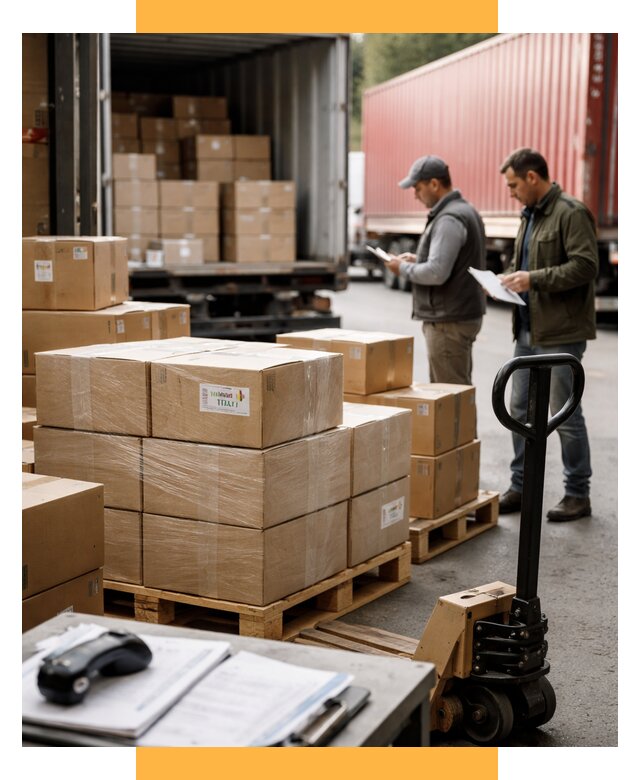 Доставка грузов из Италии в Россию от 18180 р. СетСервис-Мнч