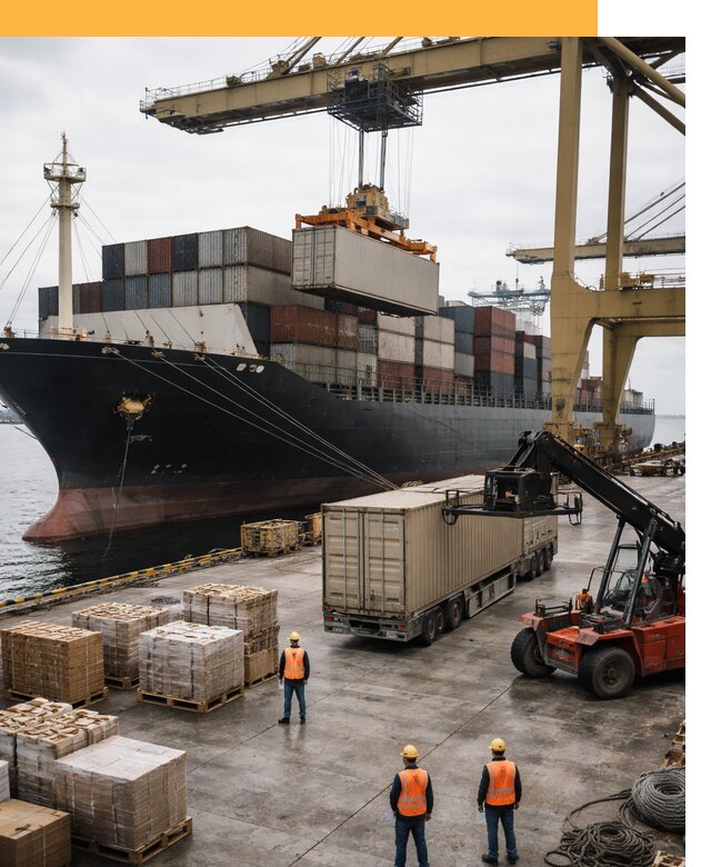 Морские перевозки из Индии: доставка FCL/LCL, таможня от 121200