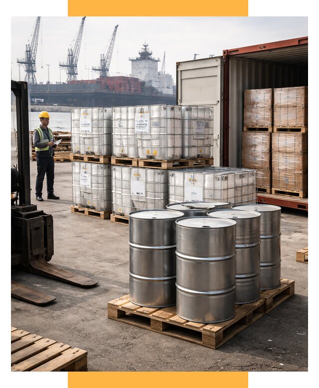 Доставка химического сырья из Индии от 252500 р. | СетСервис-Мнч