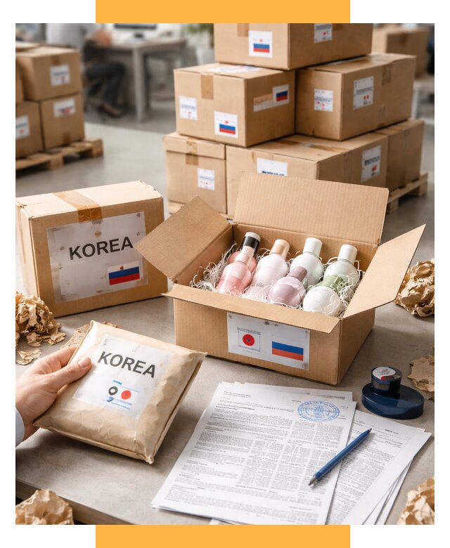 Доставка косметики из Кореи от 8585 р. под ключ | СетСервис-Мнч