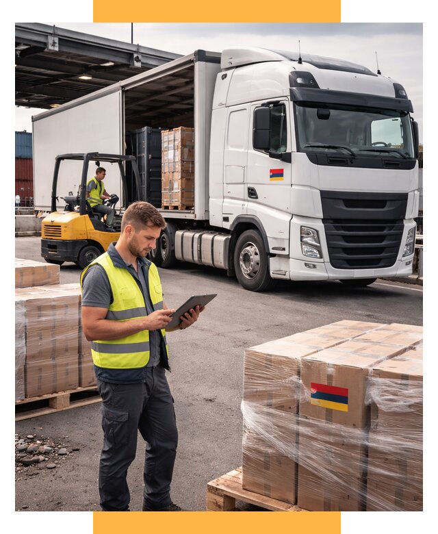 Автоперевозки из Армении от 95950 р. — услуги СетСервис-Мнч