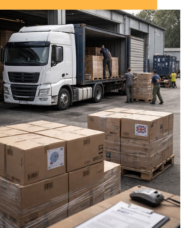 Доставка грузов в Великобританию: морская, авиа и авто от 45450 руб.