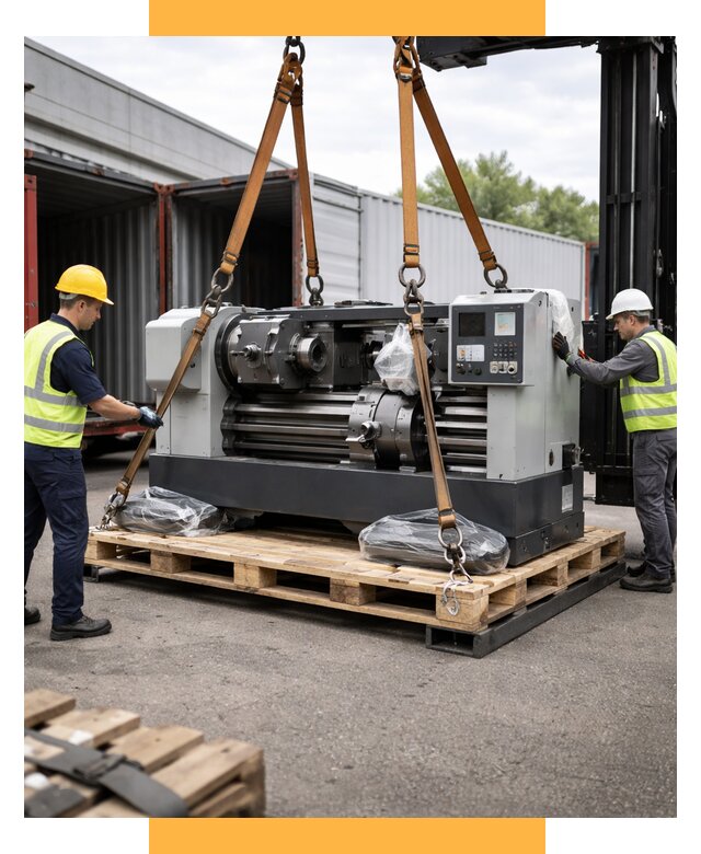 Перевозка станков и таможня от 60600 р. | СетСервис-Мнч логистика