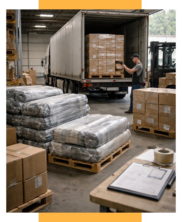 Международная перевозка текстиля под ключ от 15150 р. | СетСервис-Мнч