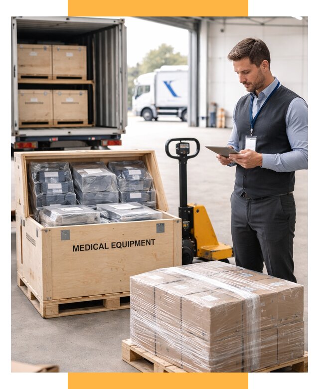 Перевозка медицинского оборудования от 15150 р. в СетСервис-Мнч