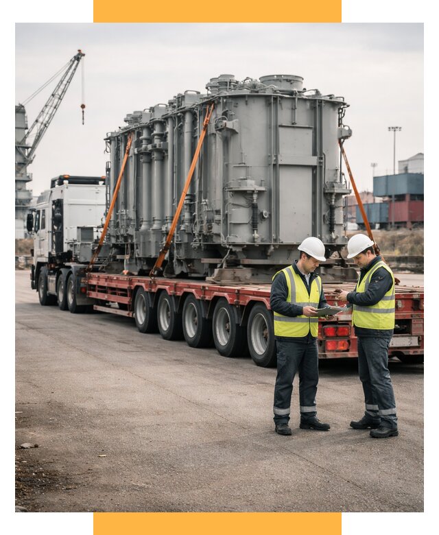 Перевозка негабаритных грузов под ключ от 121200 р., СетСервис-Мнч