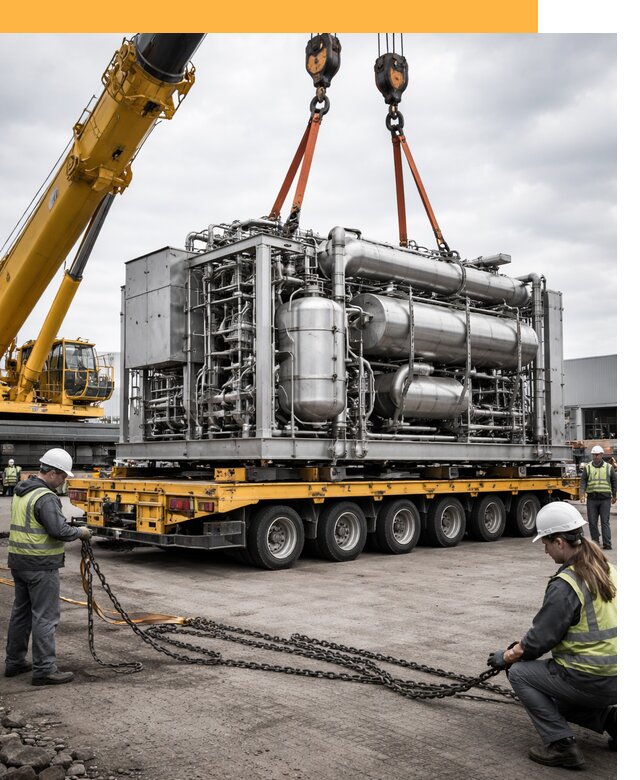 Перевозка тяжеловесных грузов по миру от 151500 руб