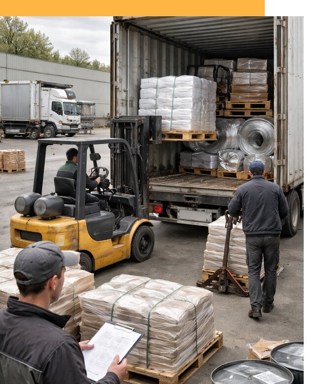 Международная перевозка сырья для производства от 6565 руб