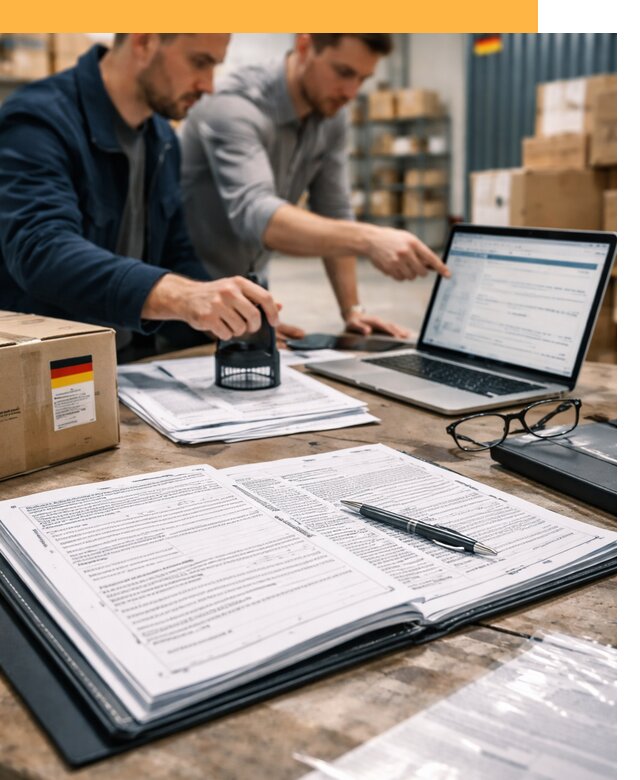Таможенное оформление грузов из Германии от 9090 руб.