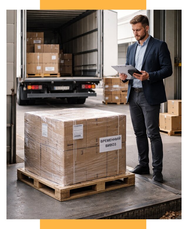 Временный вывоз товаров под ключ от 8080 р. | СетСервис-Мнч