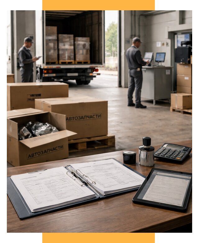 Таможенное оформление автозапчастей под ключ от 8585 р., СетСервис-Мнч