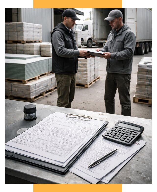 Таможенное оформление стройматериалов от 8585 р. | СетСервис-Мнч