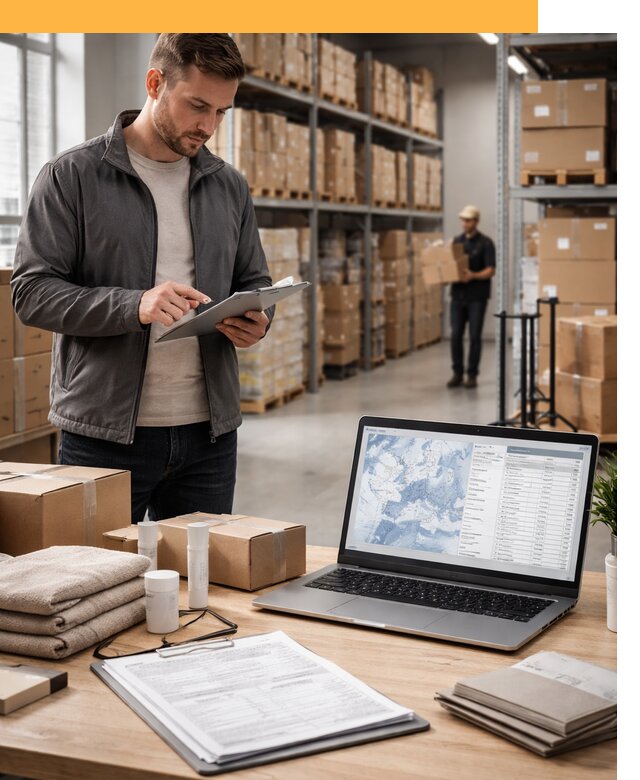 Закупка товаров в Европе под ключ: доставка, таможня от 7575 руб