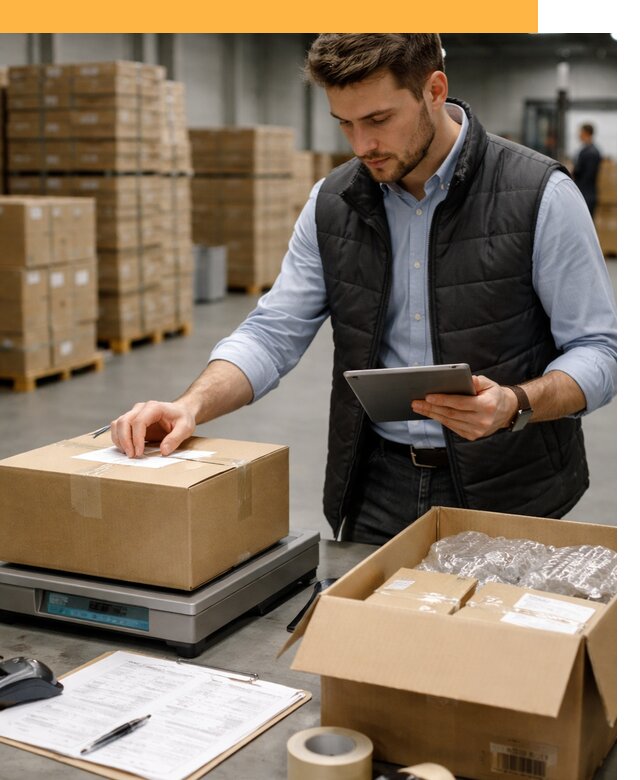 Инспекция товара перед отправкой контроль качества и комплектации от 4545 руб