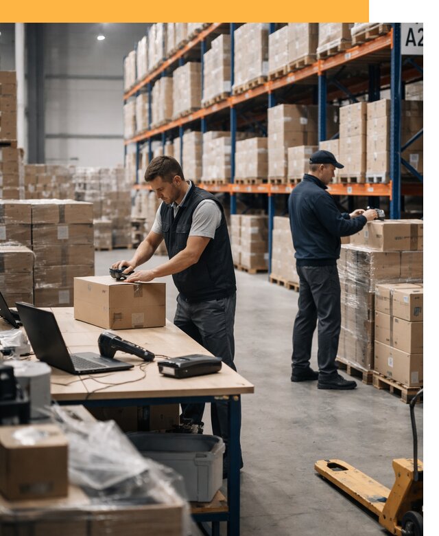 Склад консолидации в Европе: хранение, сортировка от 6565